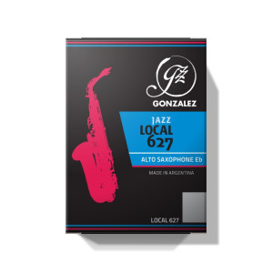 GONZALEZ Jazz Local 627 Alto Saxophone 10 Reeds Box